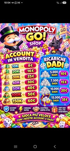 Monopoly shop account in - monopoly,